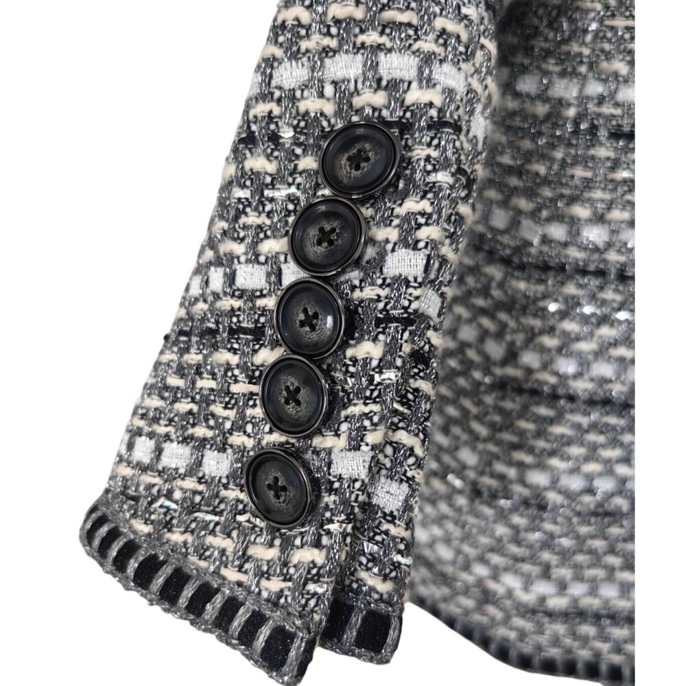 Veronica Beard Alessia Tailored Tweed Jacket 10 - Picture 10 of 12